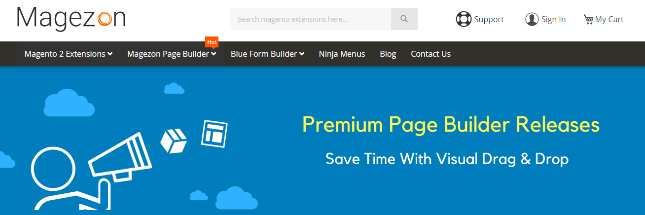 Magento Page Builder