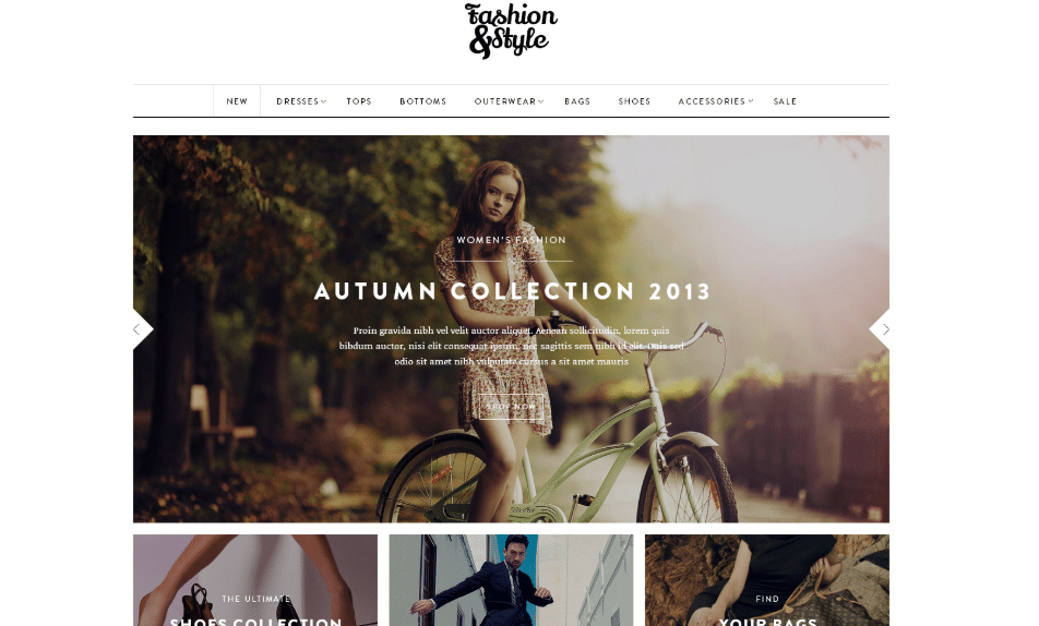 Magento Fashion Themes